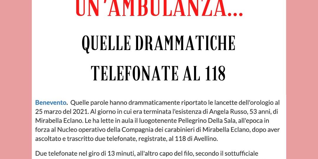 blog ambulanza